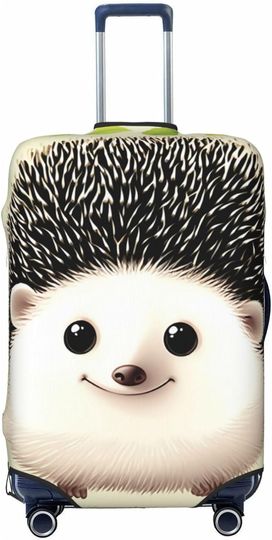 Hedgehog print Travel Luggage Cover
