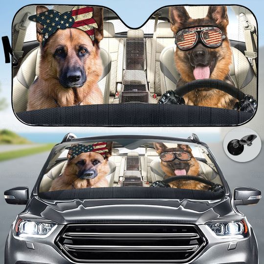 Dog Car sunshade, Animal car sunshade