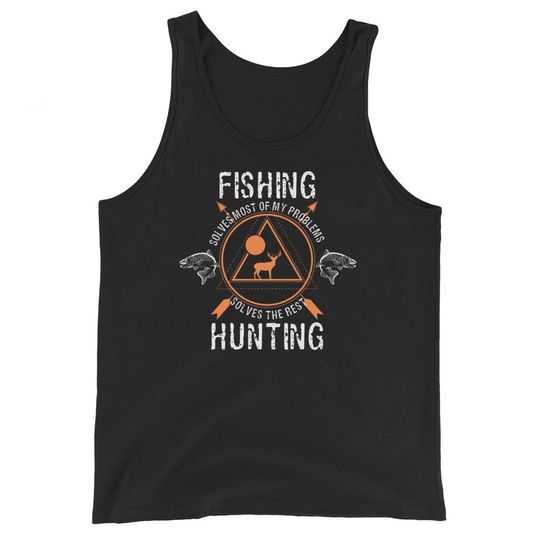 Hunting and fishing Unisex Tank Top