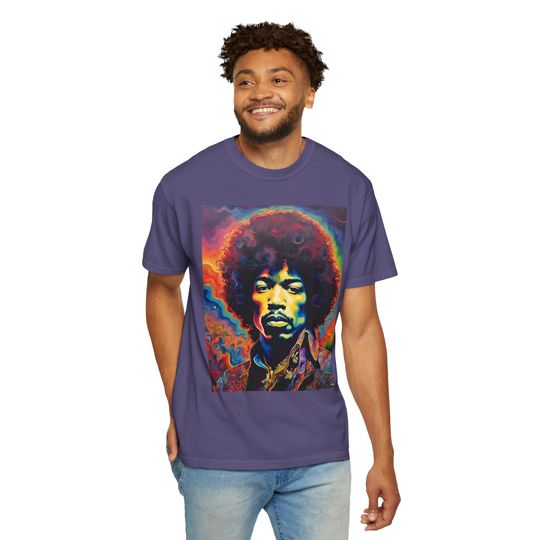 Psychedelic Jimi Hendrix T-shirt