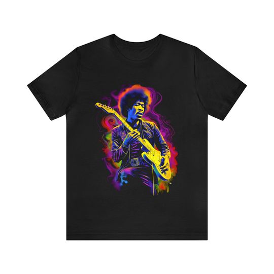 Jimi Hendrix Psychedelic Purple Haze Tee Shirt