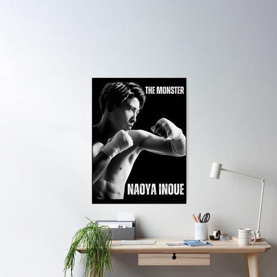 Naoya Inoue Poster, Boxing Poster, Boxing Gift Ideas