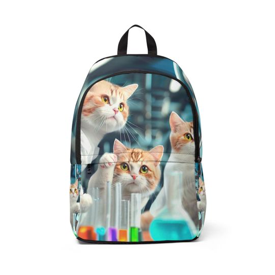 Science Cat Backpack!