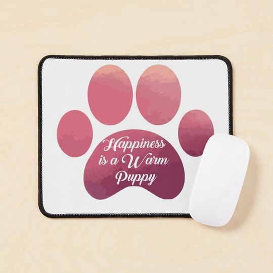 Warm puppy Paw Mouse Pad