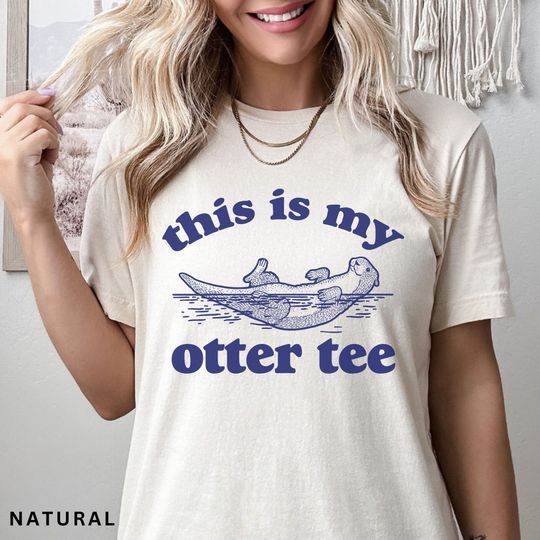 Otter Shirt, Funny Tshirt, This Is My Otter T-shirt
