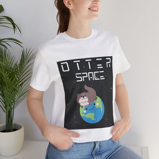 Otter Space Shirt | Cute Funny Sea Otter Shirt