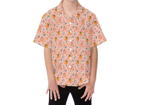 Orange Bird Hawaiian Shirt - Disney Bounding