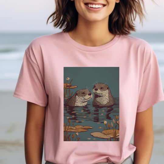 Love is in the Air with this Otter T-Shirt