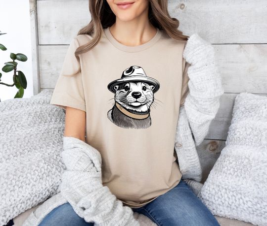 Classy Otter Shirt, Cute Otter Shirt, Cool Otter Shirt