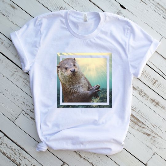 Sea Otter T Shirt, Otter Shirt, Sea Otter Cute T Shirt