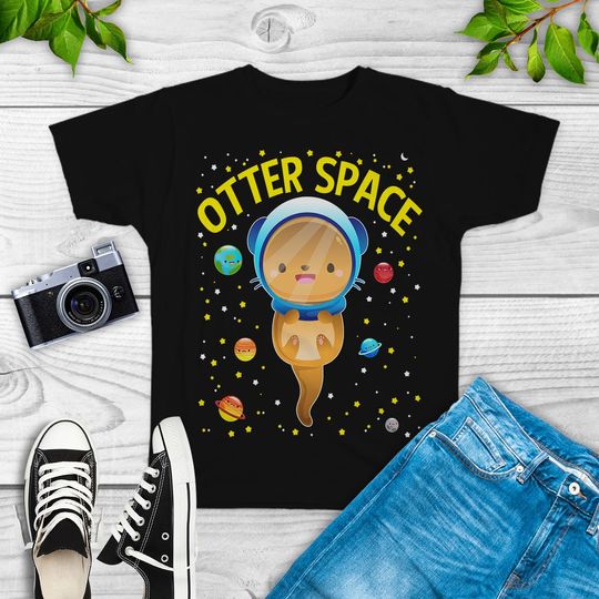 Otter Space Astronaut Shirt, Otter Shirt