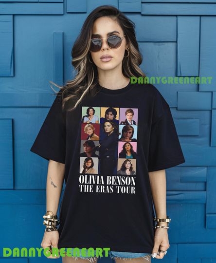 Olivia Benson X eras tshirt , Law And Order Shirt