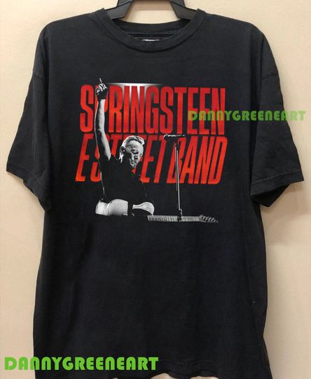 Vintage Bruce Springsteen T-Shirt, Bruce Springsteen And E Street 2024 Tour Shirt