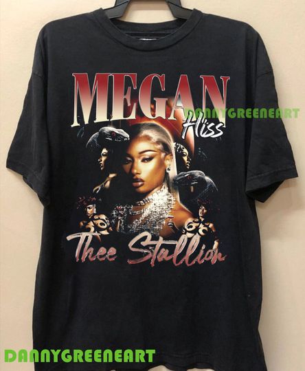 Megan Funny Thee Stallion Vintage  90s Shirt, Retro Megan Thee Stalion Shirt
