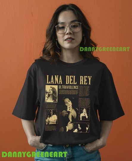 Vintage Lana Del Rey music T-Shirt, Lana Del Rey 2023 tshirt
