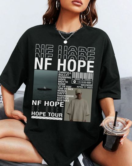 NF Hope Album Shirt, NF Hope Tour 2024 T-Shirt, NF Fan Gifts Shirt, Nf Hope Graphic T-Shirt, Nf Rapper Shirt, 2024 Nf Rapper Tour Merch