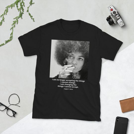 Angela Davis Inspiration Short-Sleeve Unisex T-Shirt