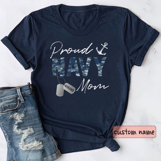 Personalized proud family shirts, Military Family Matching