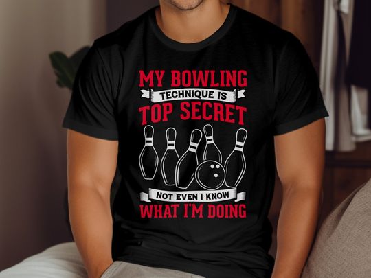 Funny Bowling Shirt, Bowler Gift, Bowling TShirt, Mens Bowling Shirt, Womens Bowling Shirt, Gift for Stepdad, Gift for Bowlers