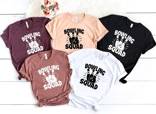 Bowling Squad Shirt, Bowler Shirt, Bowling Lover Gift, Bowling Team Shirt, Gift For Bowler, Bowling Lover Shirt, Bowling Team Shirt