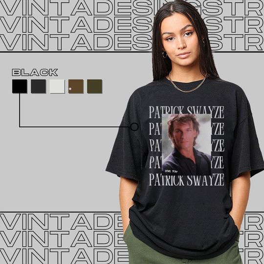 Patrick Swayze T-Shirt, Gift for Men and Women