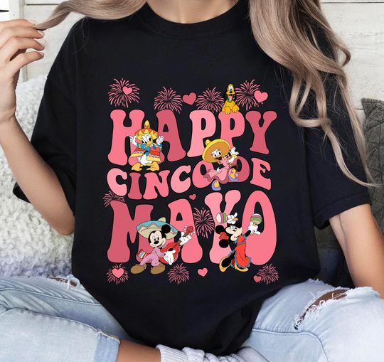 Disney Cinco De Mayo Mickey and Friends Shirt, Fiesta Squad shirt