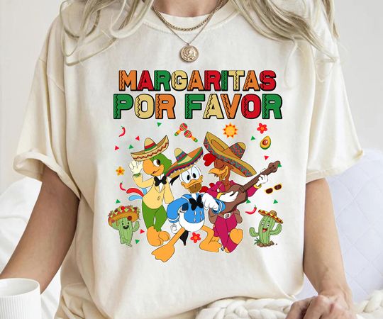 Disney Cinco de Mayo The Three Caballeros Fiesta Squad Shirt