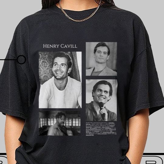 Henry Cavill T-Shirt, Gift for Men and Women