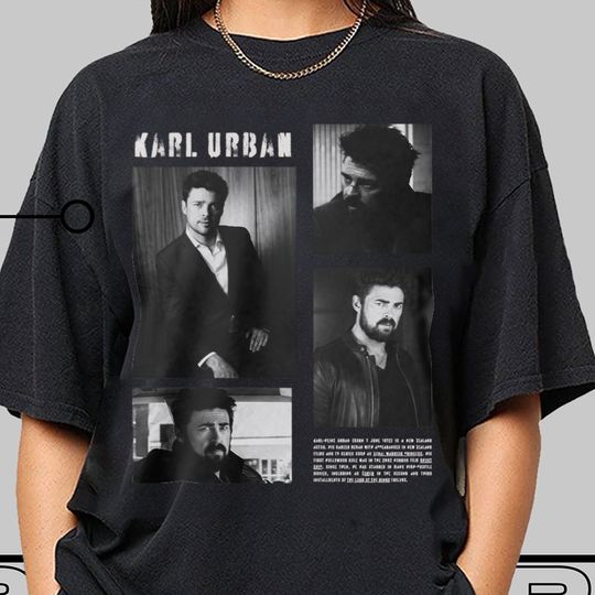 Karl Urban T-Shirt, Gift for Men and Women