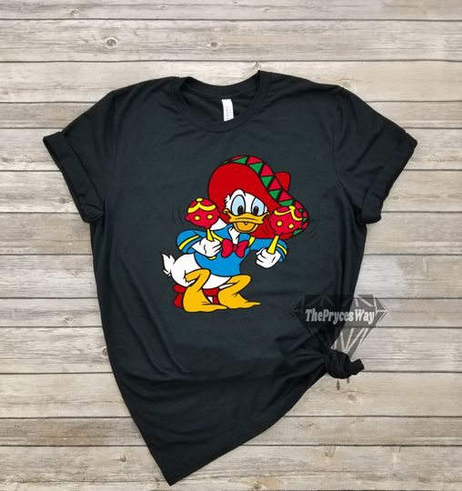 Mexican Donald Duck Shirt,Cinco De Mayo Shirt,Men Disney Shirt,Mexican Gift