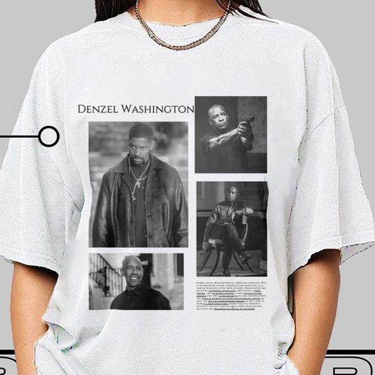 Denzel Washington T-Shirt, Gift for Men and Women
