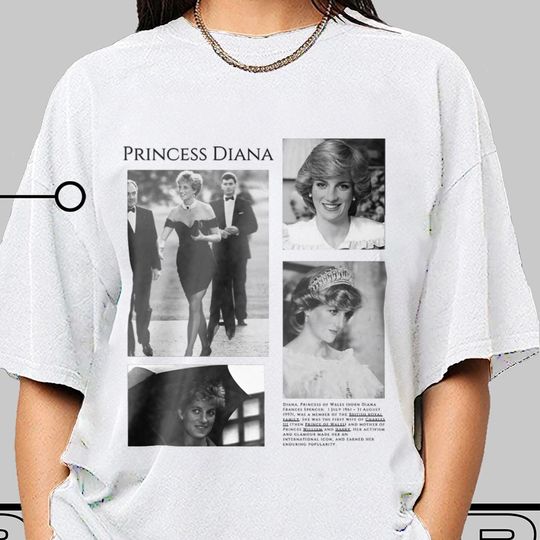 Princess Diana T-Shirt, Gift for Men and Women