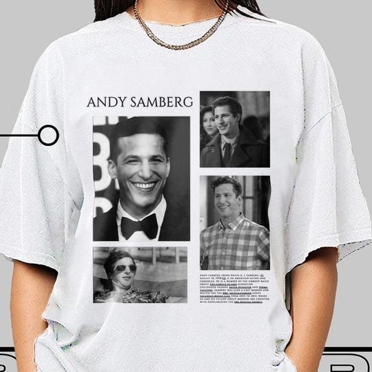 Andy Samberg T-Shirt, Gift for Men and Women