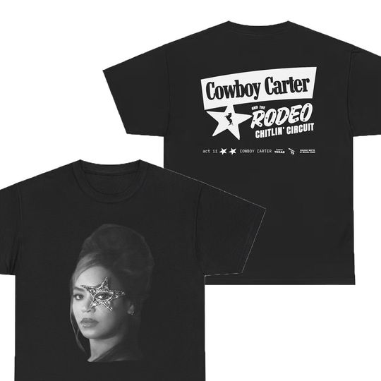 Beyonce Cowboy Carter Portrait Tee Shirt