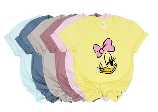 Daisy Duck T-shirt, Disney Shirts, Disney Vacation Shirt, Disneyworld Shirts, Disney Family Shirts, Disney Shirt Women's