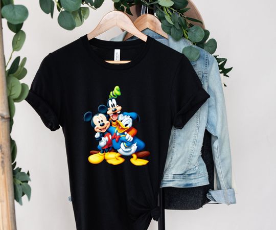 Disney Mickey and Friends Shirts, Minnie Mouse Shirt, Disney Pluto Shirt, Daisy Duck Shirt, Disney Goofy Shirt, Goofy Dog Shirt, Pluto Dog