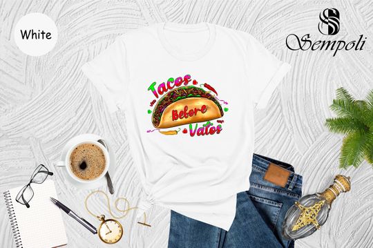 Tacos Before Vatos Shirt, Taco Shirt