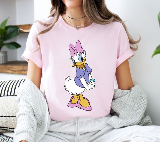 Disney Mickey And Friends Daisy Duck Traditional Portrait Disneyland Family Matching Shirt