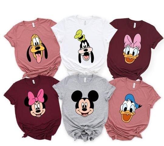Disney Shirt, Mickey And Friends Shirt, Donal Duck And Daisy Duck Shirt, Pluto Goofy Tee, Disney Friends Shirt, Mickey Shirt, Minnie Shirt,