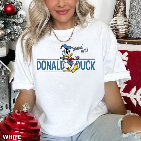 Donald Duck Shirt,Comfort Colors Shirts,Donald Duck, Daisy Duck,Mickey and Friends, Mickey Shirt,Disney Shirt, Disney Family Shirts