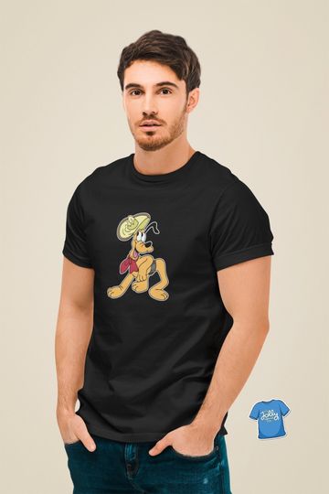 Cinco de Mayo Pluto Dog Mexican Mexico Mariachi Mickey Disney May 5th Festive Disney Parks T Shirt