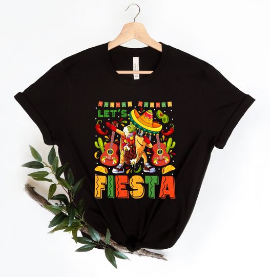 Taco Shirt, Cinco De Mayo Shirt, Lets Fiesta Shirt