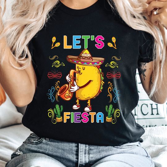 Let's Fiesta Shirt, Cinco De Mayo Shirt