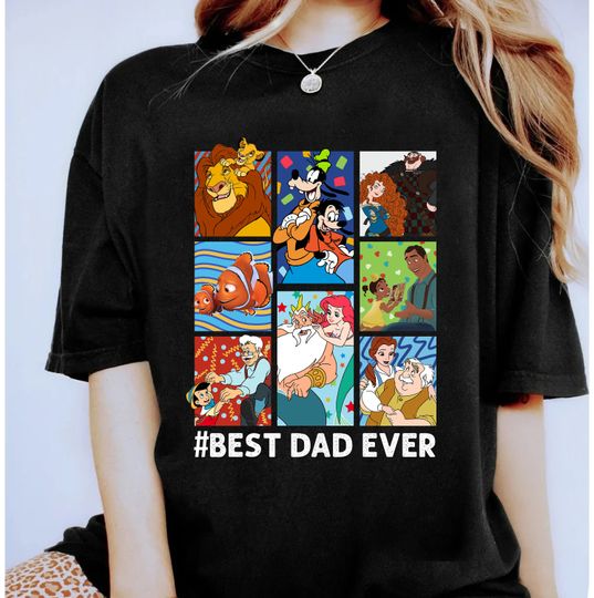 Disney Best Dad Ever T-Shirt, Disney Dad Shirt