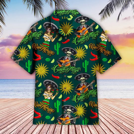 Cinco De Mayo Festival Hawaiian Shirt, Cinco De Mayo Hawaii Shirt