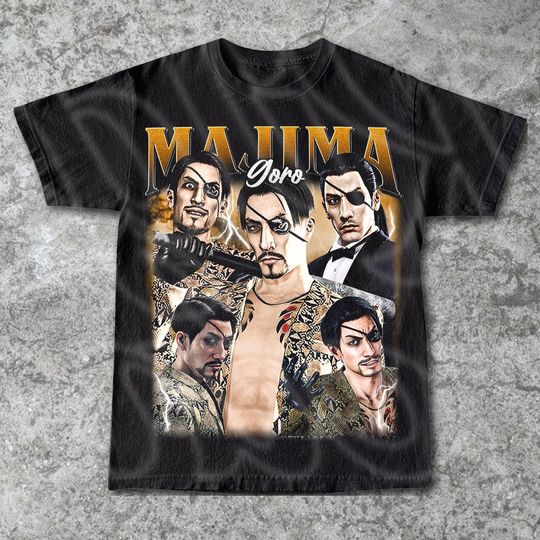 Goro Majima Vintage T-Shirt, Gift For Woman and Man Unisex T-Shirt