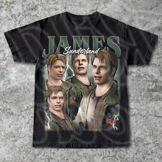 James Sunderland Silent Hill Vintage T-Shirt, Gift For Woman and Man Unisex T-Shirt