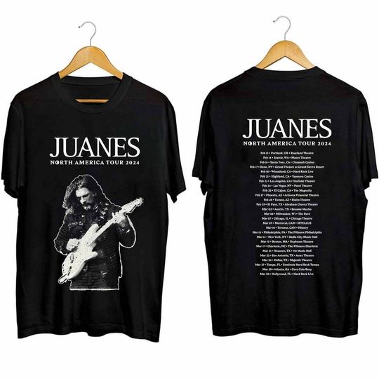 Juanes North American 2024 Double Sided Shirt