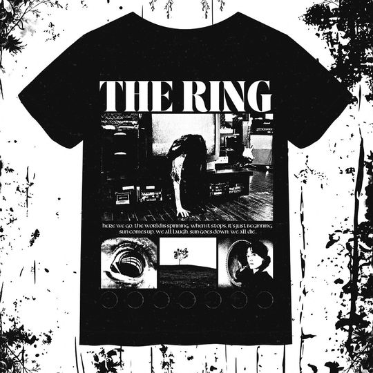 The Ring US remake horror movie Japanese film t-shirt