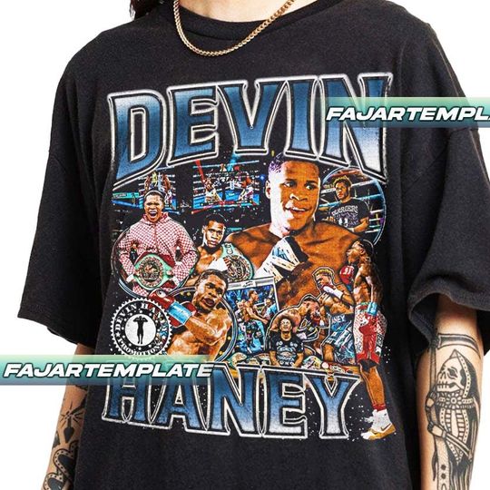 Devin Haney Vintage T-Shirt, Gift For Woman and Man Unisex T-Shirt Unisex T-Shirt
